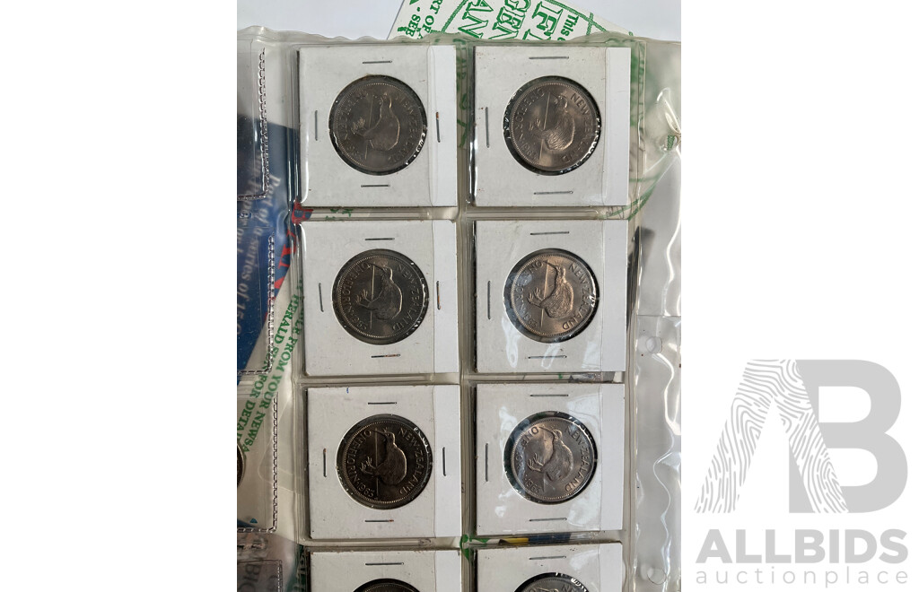 Collection of International Currency Including United Kingdom, New Zealand, Middle East, Japan, France, Netherlands, Germany, Poland, Canada, Malaysia, Italy, Hong Kong, China, Tonga, Sweden