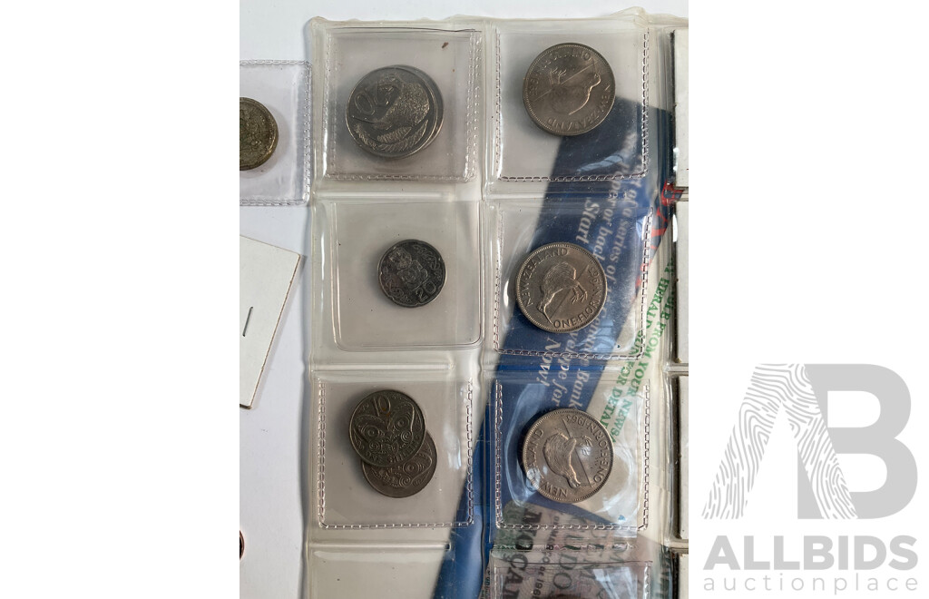 Collection of International Currency Including United Kingdom, New Zealand, Middle East, Japan, France, Netherlands, Germany, Poland, Canada, Malaysia, Italy, Hong Kong, China, Tonga, Sweden