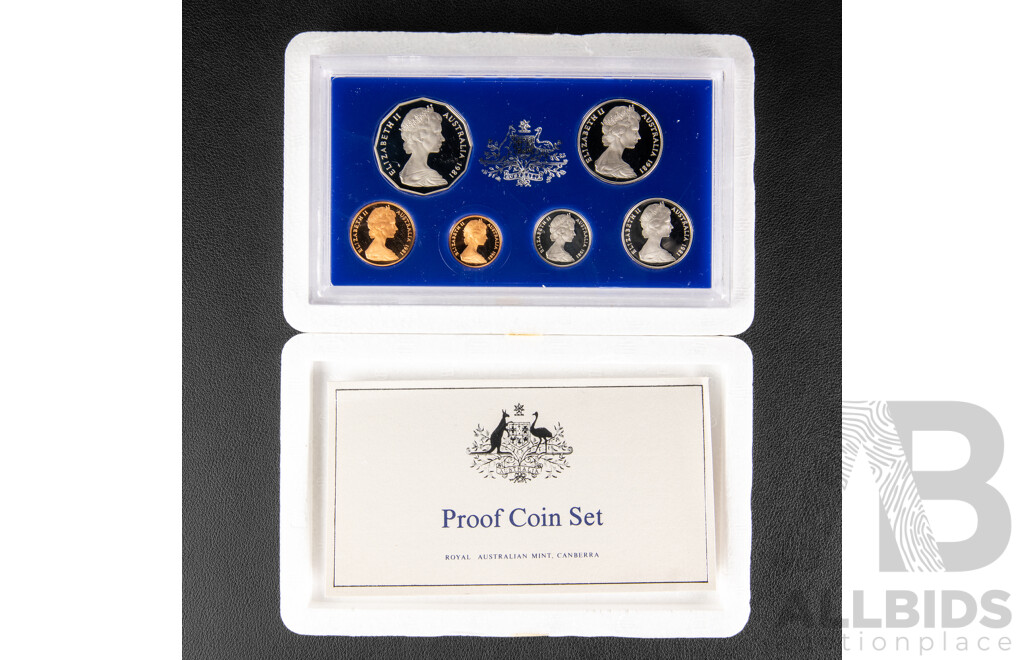 Australian RAM 1981 and 1982 Commonwealth Games Six Proof Coin Sets