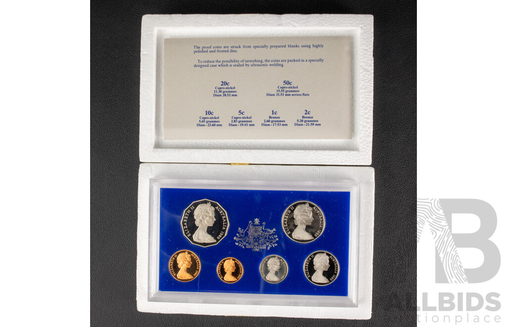 Australian RAM 1980 Six Proof Coin Set
