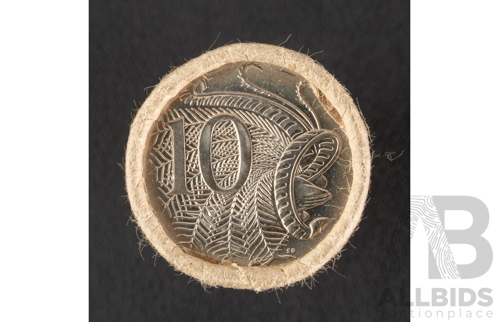 Australian RAM 1975 Ten Cent Coin Roll