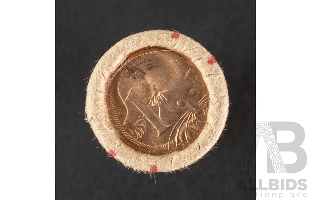 Australian RAM/Reserve Bank UNC 1978 One, Two, Five, Ten, Twenty, Fifty Cent Coin Rolls