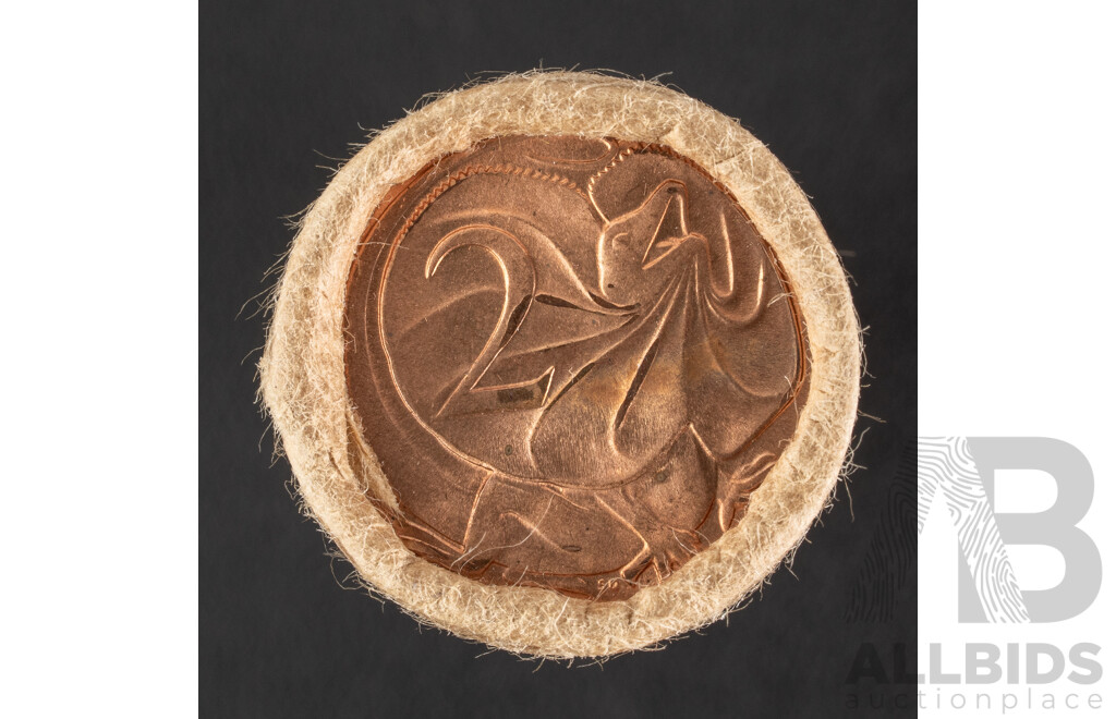 Australian RAM/Reserve Bank UNC 1978 One, Two, Five, Ten, Twenty, Fifty Cent Coin Rolls