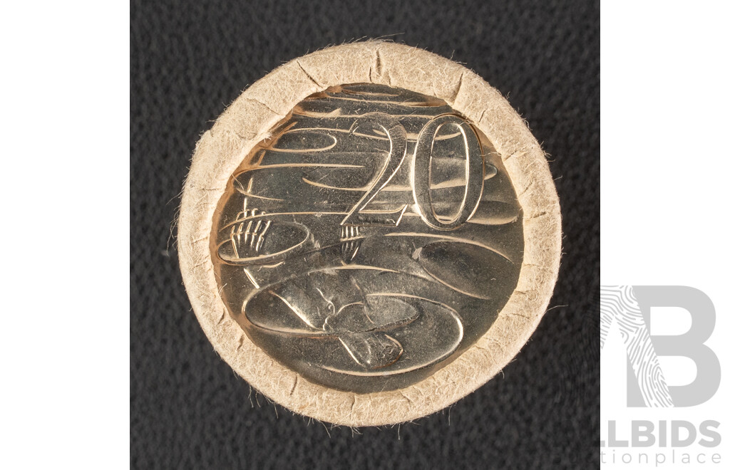 Australian RAM/Reserve Bank UNC 1978 One, Two, Five, Ten, Twenty, Fifty Cent Coin Rolls