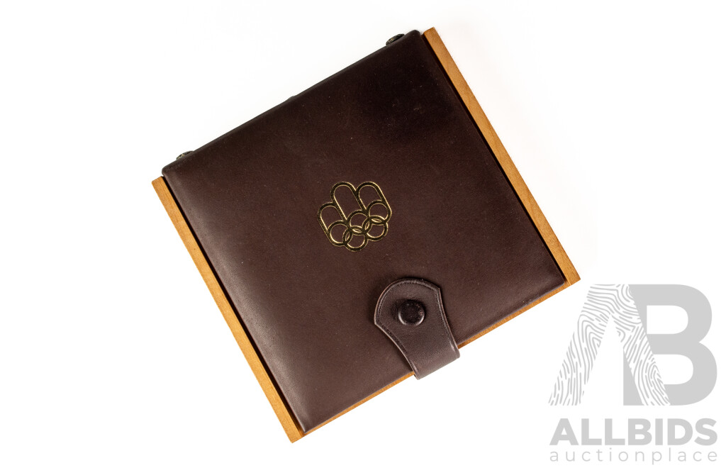 Canada 1976 Four Silver Proof Coin Set, Montreal Olympic Games .925