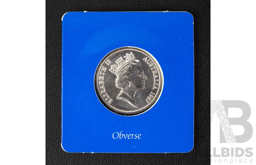 Australian 1987 Silver Ten Dollar Coin, State Series, New South Wales .925