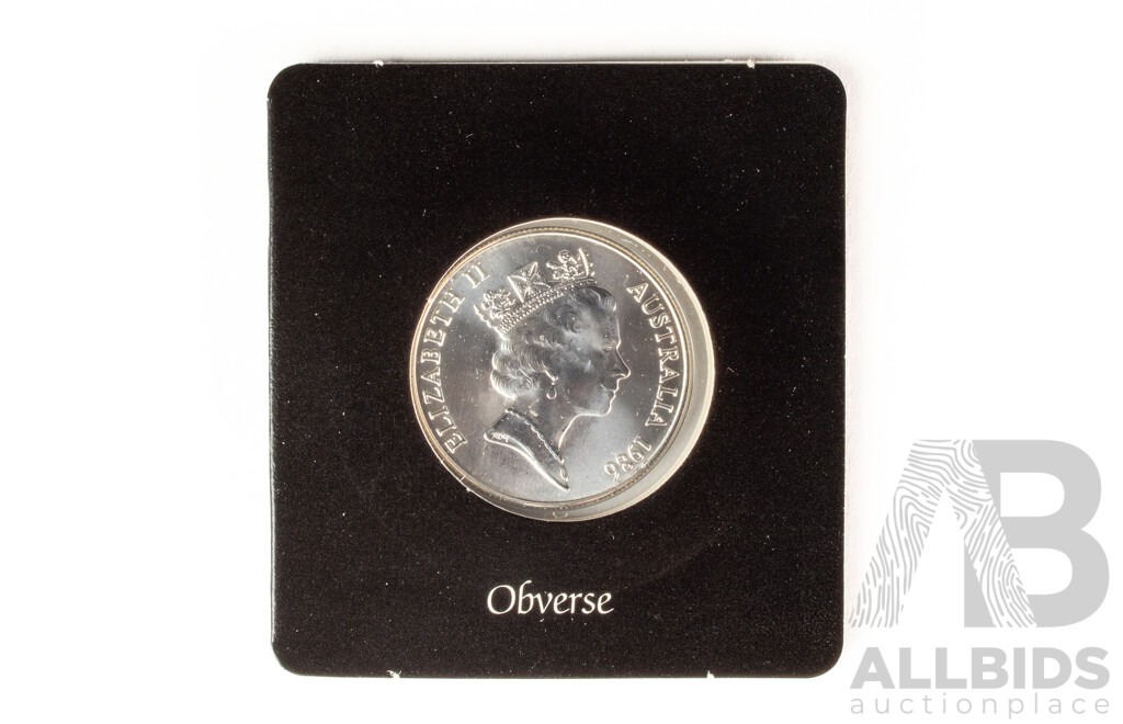 Australian 1986 Silver Ten Dollar Coin, State Series South Australia .925