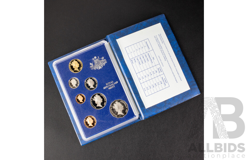 Australian RAM 1987 Seven Proof Coin Set