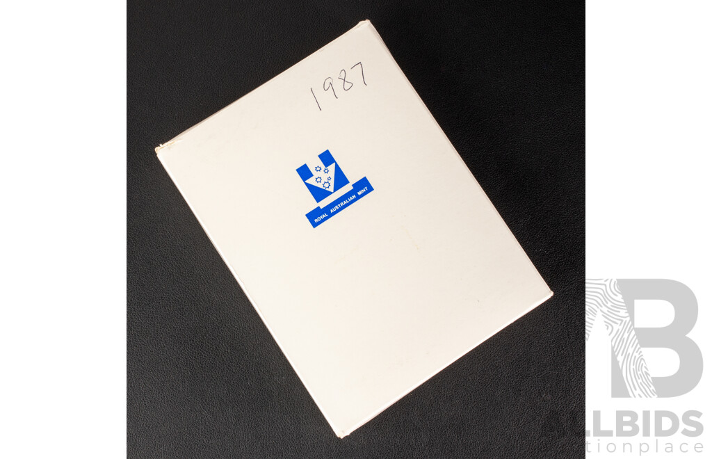 Australian RAM 1987 Seven Proof Coin Set