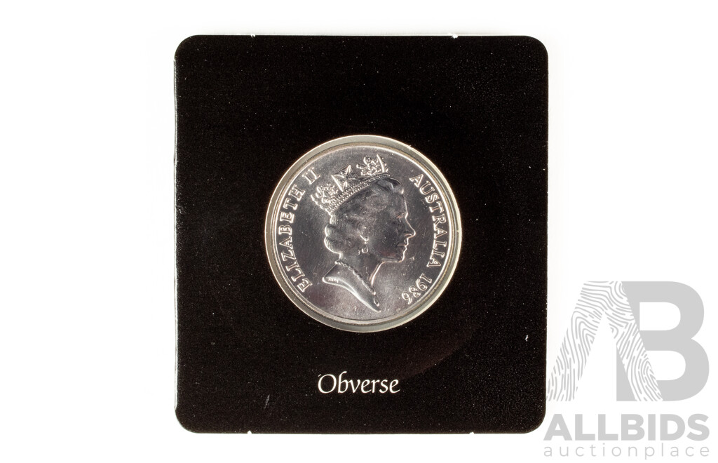 Australian 1986 Silver Ten Dollar Coin, State Series South Australia .925