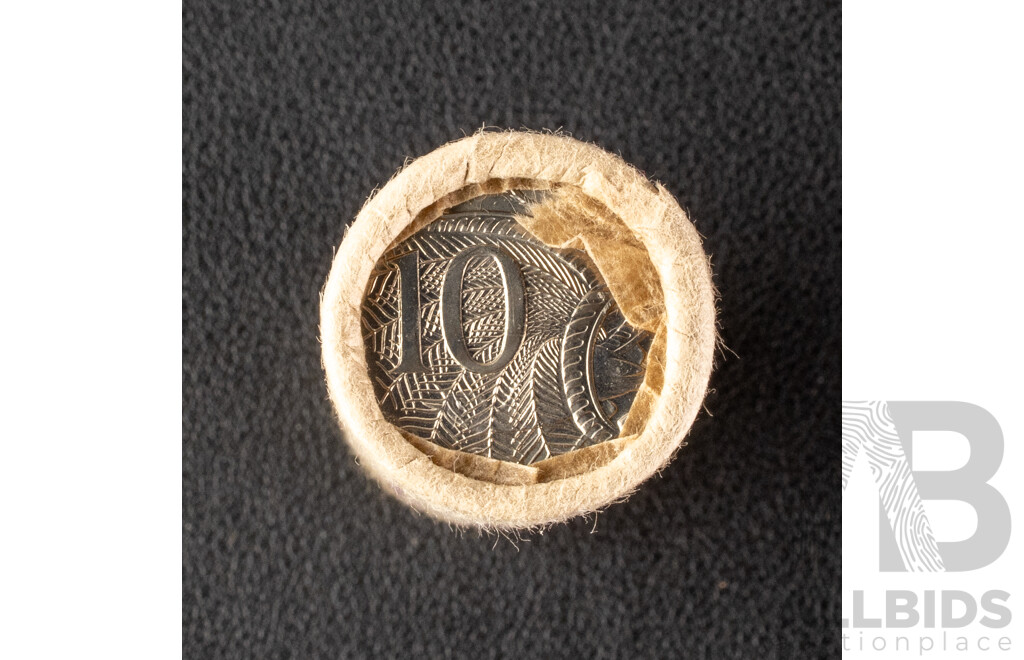 Australian RAM UNC 1982 One, Two, Five, Ten, Twenty Cent Coin Rolls