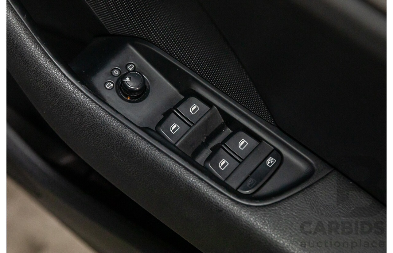 11/2013 Audi A3 Sportback 1.4 TFSI Attraction 8P MY13 5d Hatchback Monsoon Grey Metallic Turbo 1.4L