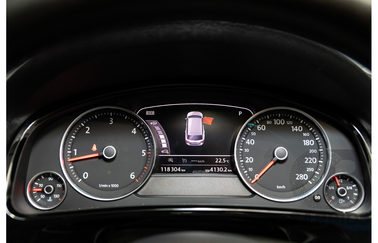 09/2016 Volkswagen Touareg V6 Wolfsburg Edition (AWD) 7P MY17 4d Wagon Pure White Turbo Diesel V6 3.0L