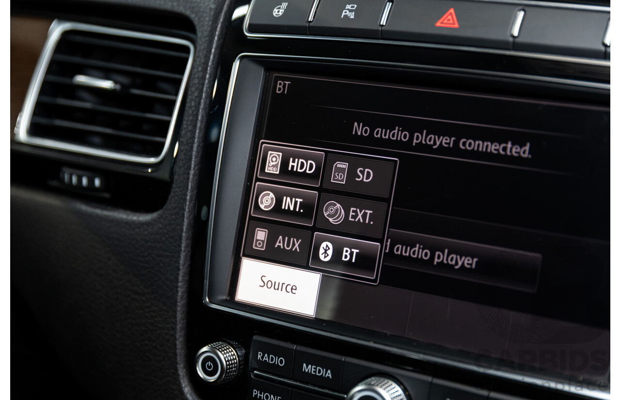 09/2016 Volkswagen Touareg V6 Wolfsburg Edition (AWD) 7P MY17 4d Wagon Pure White Turbo Diesel V6 3.0L