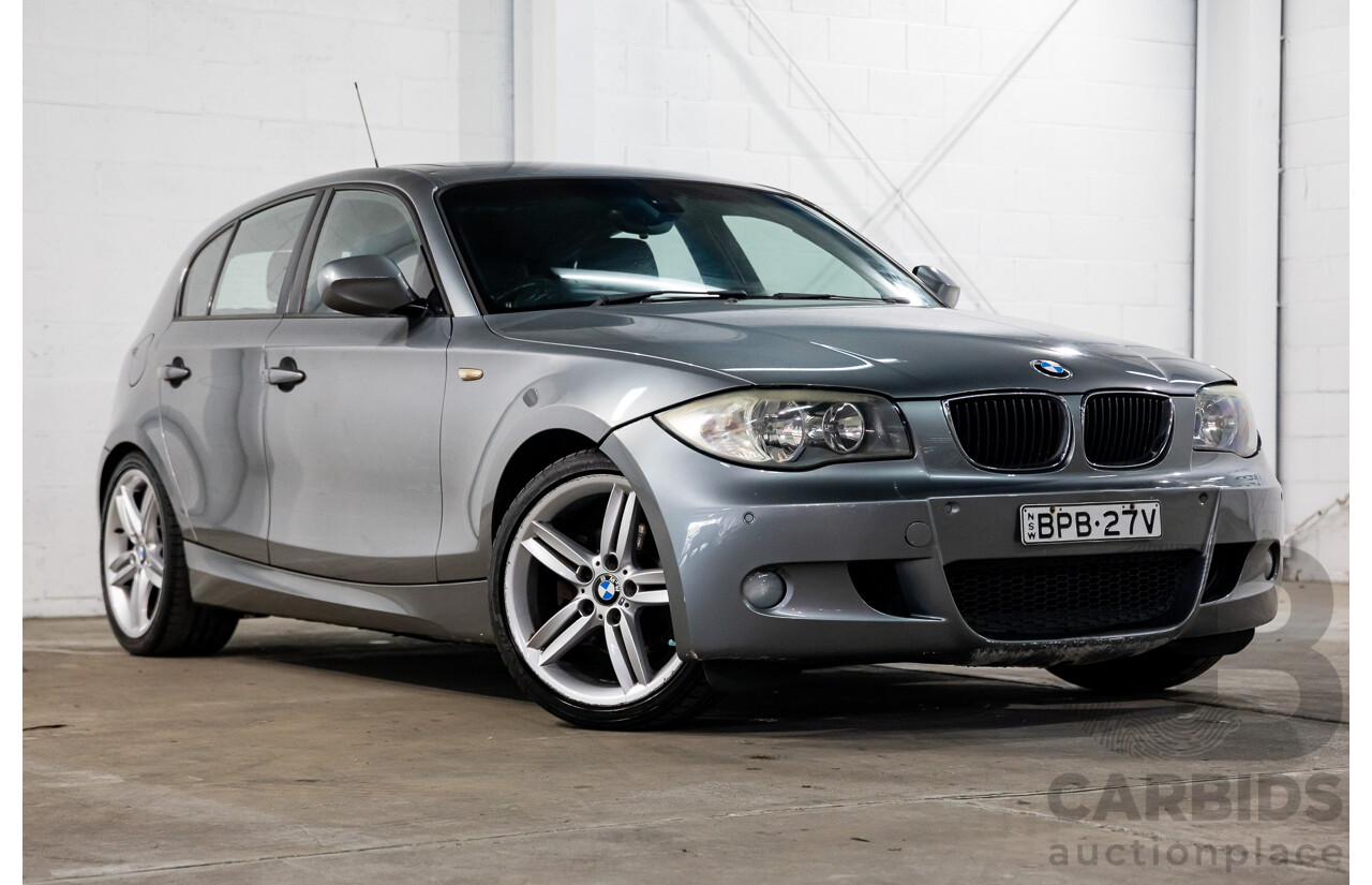 3/2010 BMW 120i M Sport E87 MY09 5d Hatchback Mineral Grey Metallic 2.0L