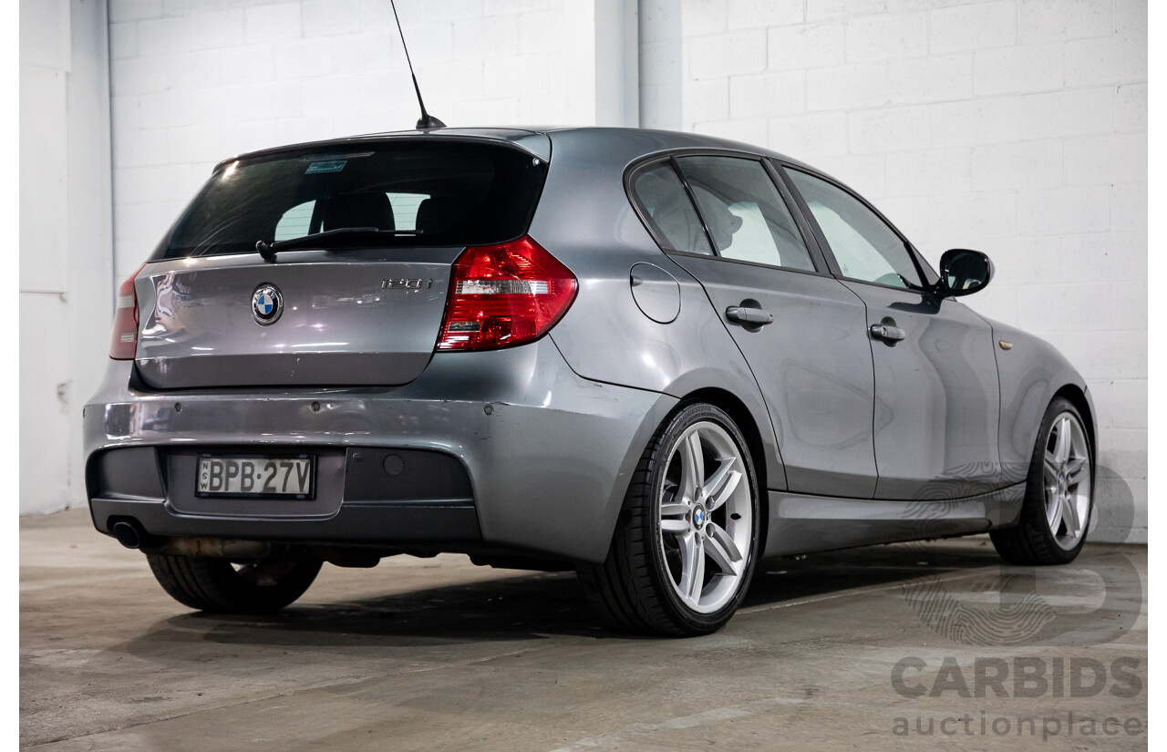 3/2010 BMW 120i M Sport E87 MY09 5d Hatchback Mineral Grey Metallic 2.0L