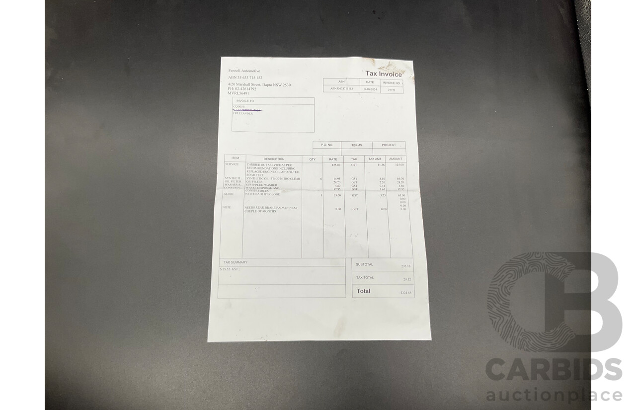 1/2014 Land Rover Freelander 2 TD4 (4x4) LF MY14 4d Wagon Fuji White Turbo Diesel 2.2L