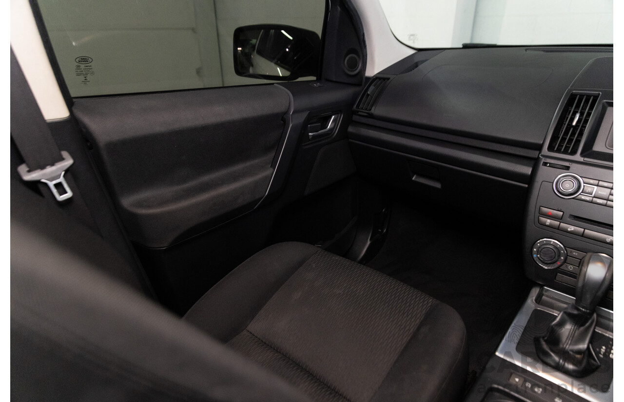 1/2014 Land Rover Freelander 2 TD4 (4x4) LF MY14 4d Wagon Fuji White Turbo Diesel 2.2L