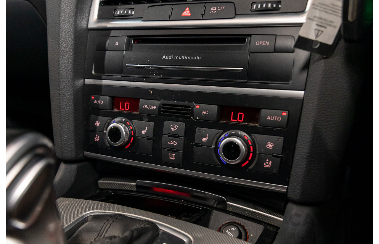 11/2012 Audi Q7 S-Line 3.0 TDI Quattro MY12 4d Wagon Orca Black Metallic Turbo Diesel V6 3.0L