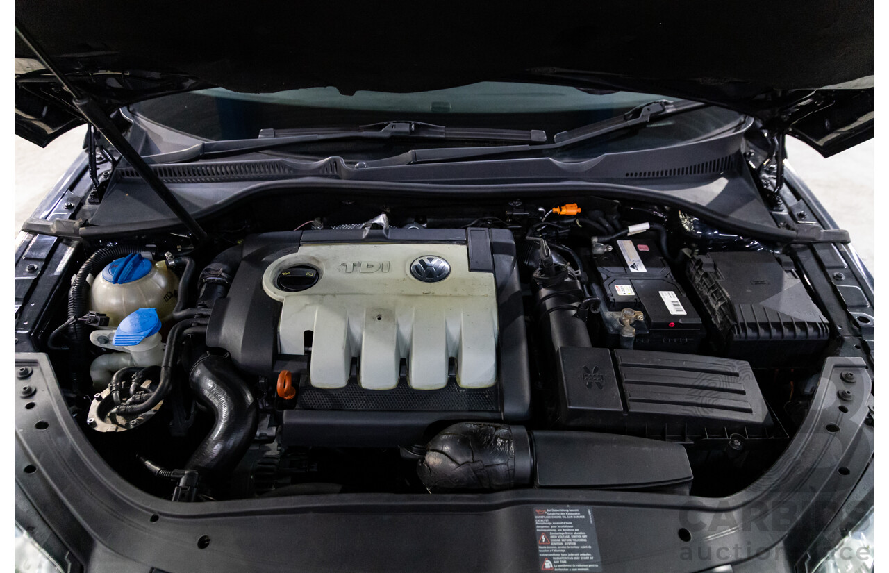 12/2007 Volkswagen EOS 2.0 TDI 1F MY08 2d Convertible Deep Black Pearl Turbo Diesel 2.0L