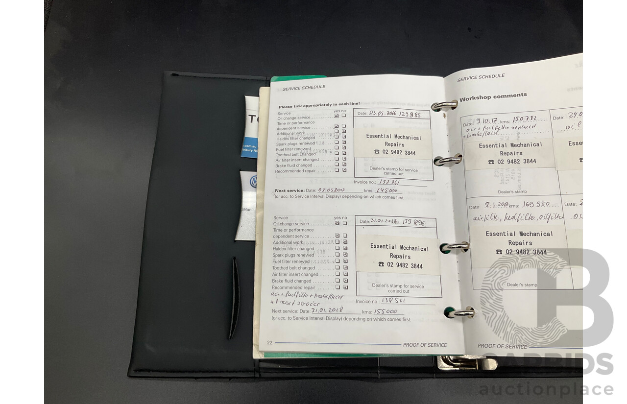 12/2007 Volkswagen EOS 2.0 TDI 1F MY08 2d Convertible Deep Black Pearl Turbo Diesel 2.0L