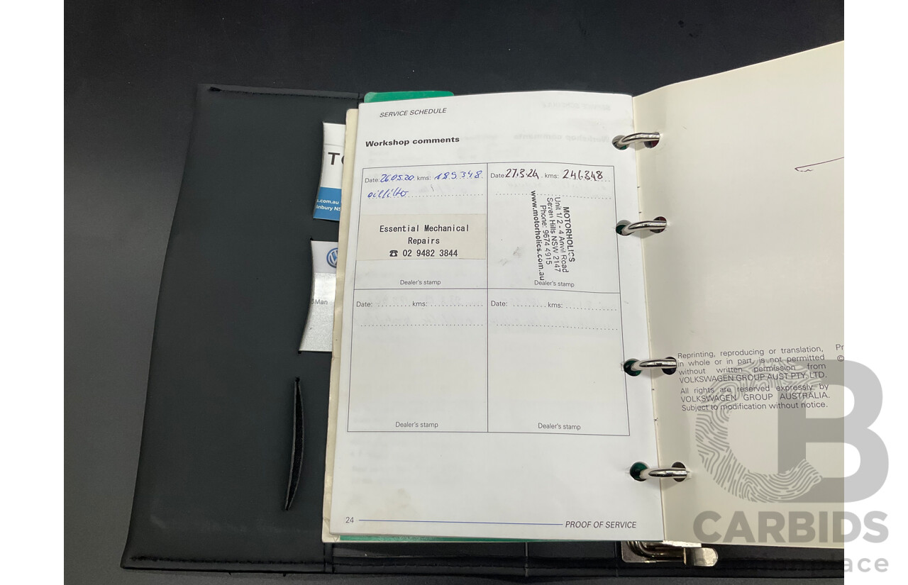 12/2007 Volkswagen EOS 2.0 TDI 1F MY08 2d Convertible Deep Black Pearl Turbo Diesel 2.0L