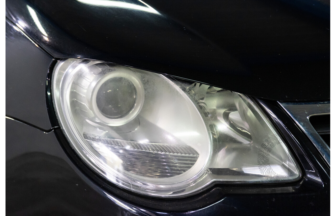 12/2007 Volkswagen EOS 2.0 TDI 1F MY08 2d Convertible Deep Black Pearl Turbo Diesel 2.0L