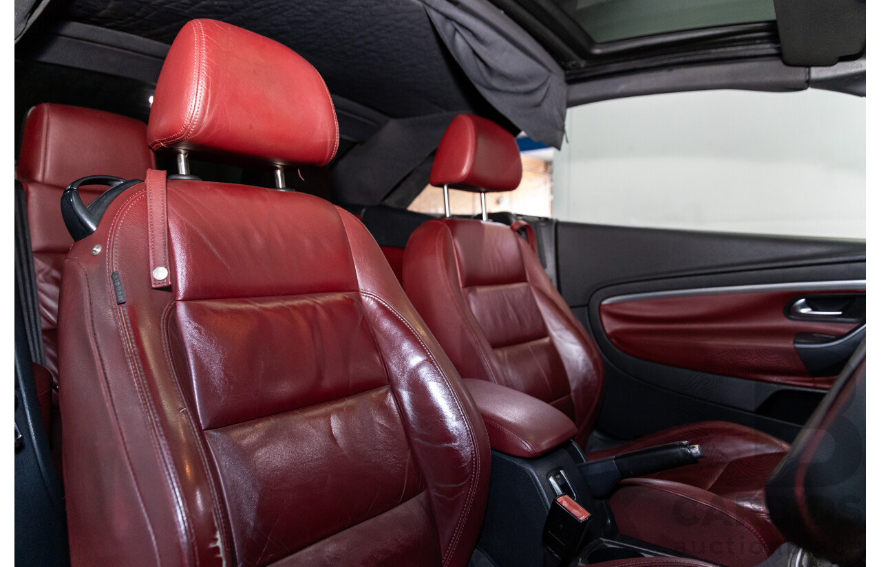 12/2007 Volkswagen EOS 2.0 TDI 1F MY08 2d Convertible Deep Black Pearl Turbo Diesel 2.0L