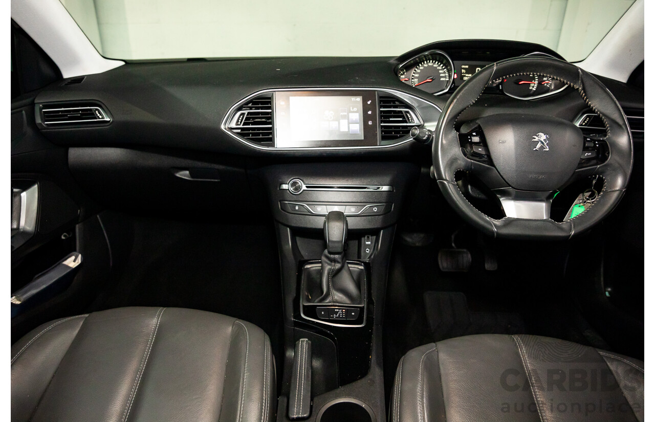 10/2014 Peugeot 308 Active T9 5d Hatchback Bianca White Turbo 1.2L