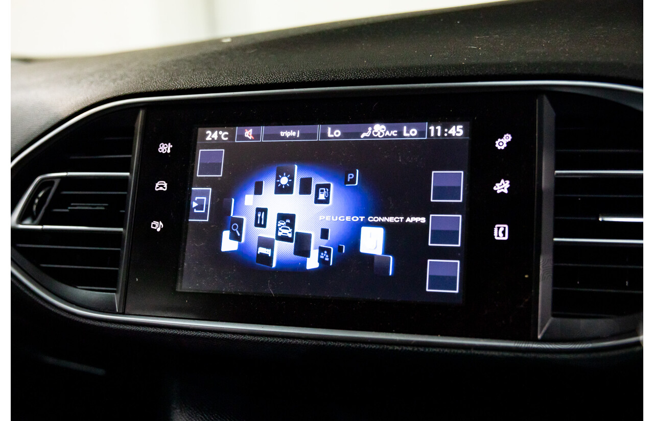 10/2014 Peugeot 308 Active T9 5d Hatchback Bianca White Turbo 1.2L