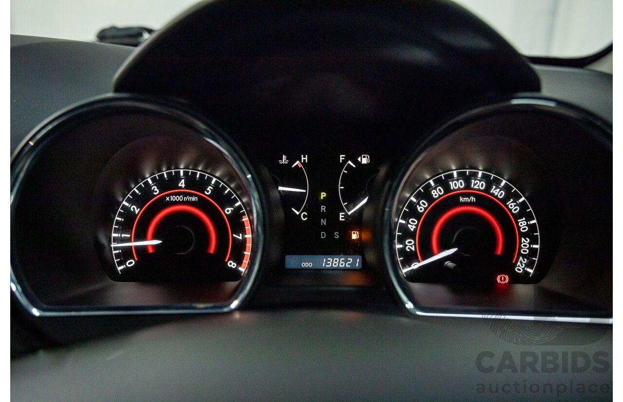 11/2009 Toyota Kluger Grande (4x4) GSU45R 4d Wagon Classic Silver Metallic V6 3.5L