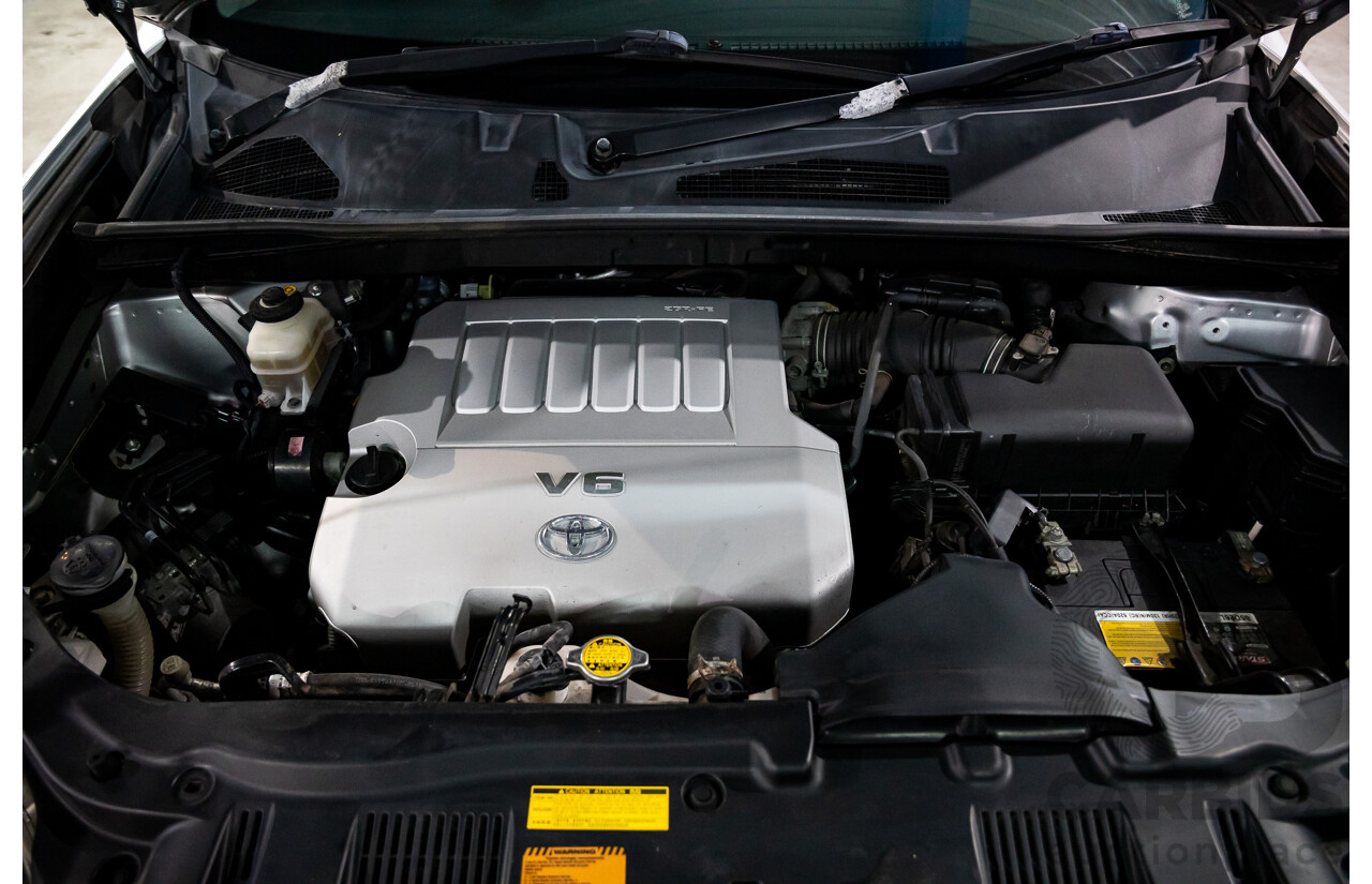 11/2009 Toyota Kluger Grande (4x4) GSU45R 4d Wagon Classic Silver Metallic V6 3.5L