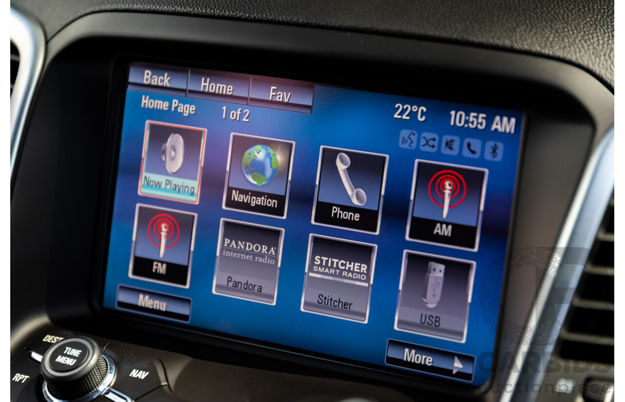 04/2017 Holden Calais V (RWD) VF II MY17 4d Sportwagon Regal Peacock Metallic V8 6.2L