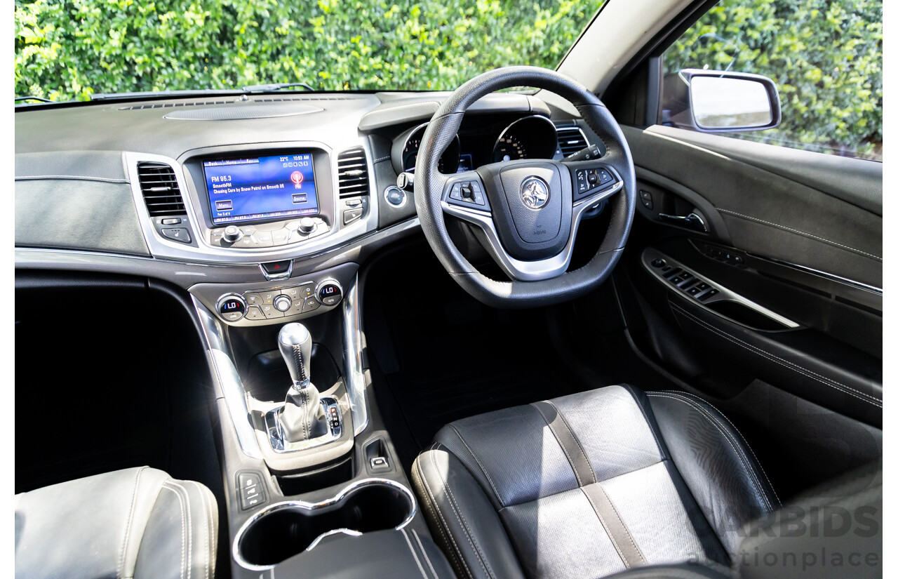 04/2017 Holden Calais V (RWD) VF II MY17 4d Sportwagon Regal Peacock Metallic V8 6.2L