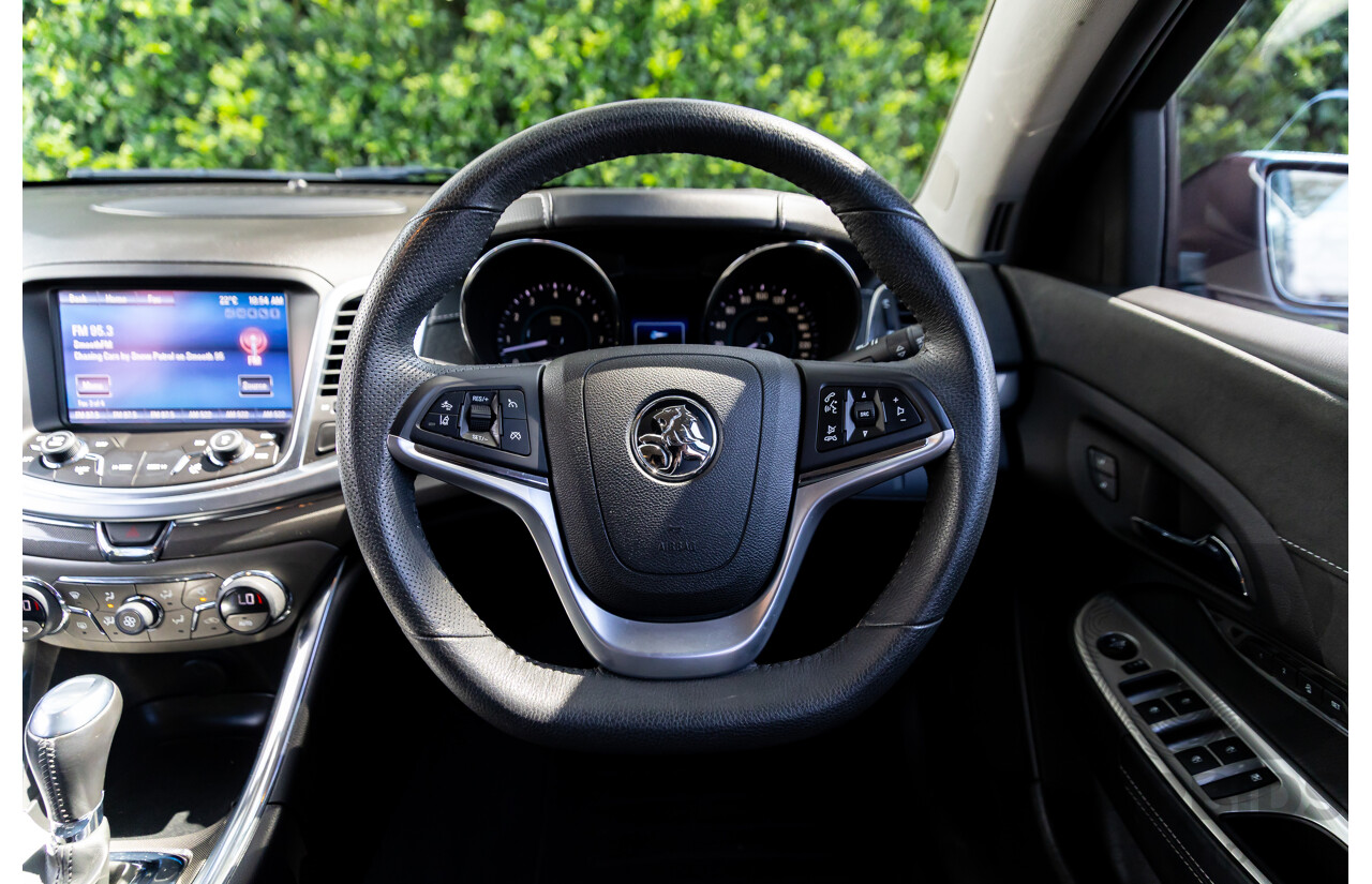 04/2017 Holden Calais V (RWD) VF II MY17 4d Sportwagon Regal Peacock Metallic V8 6.2L