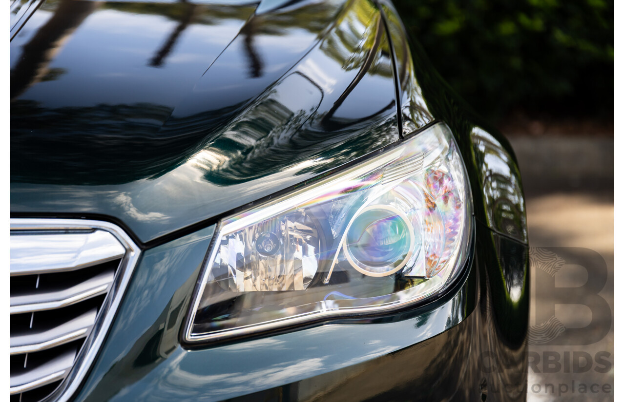 04/2017 Holden Calais V (RWD) VF II MY17 4d Sportwagon Regal Peacock Metallic V8 6.2L