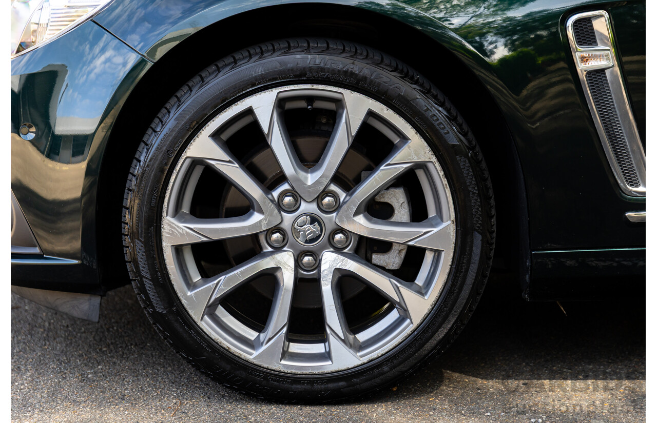 04/2017 Holden Calais V (RWD) VF II MY17 4d Sportwagon Regal Peacock Metallic V8 6.2L