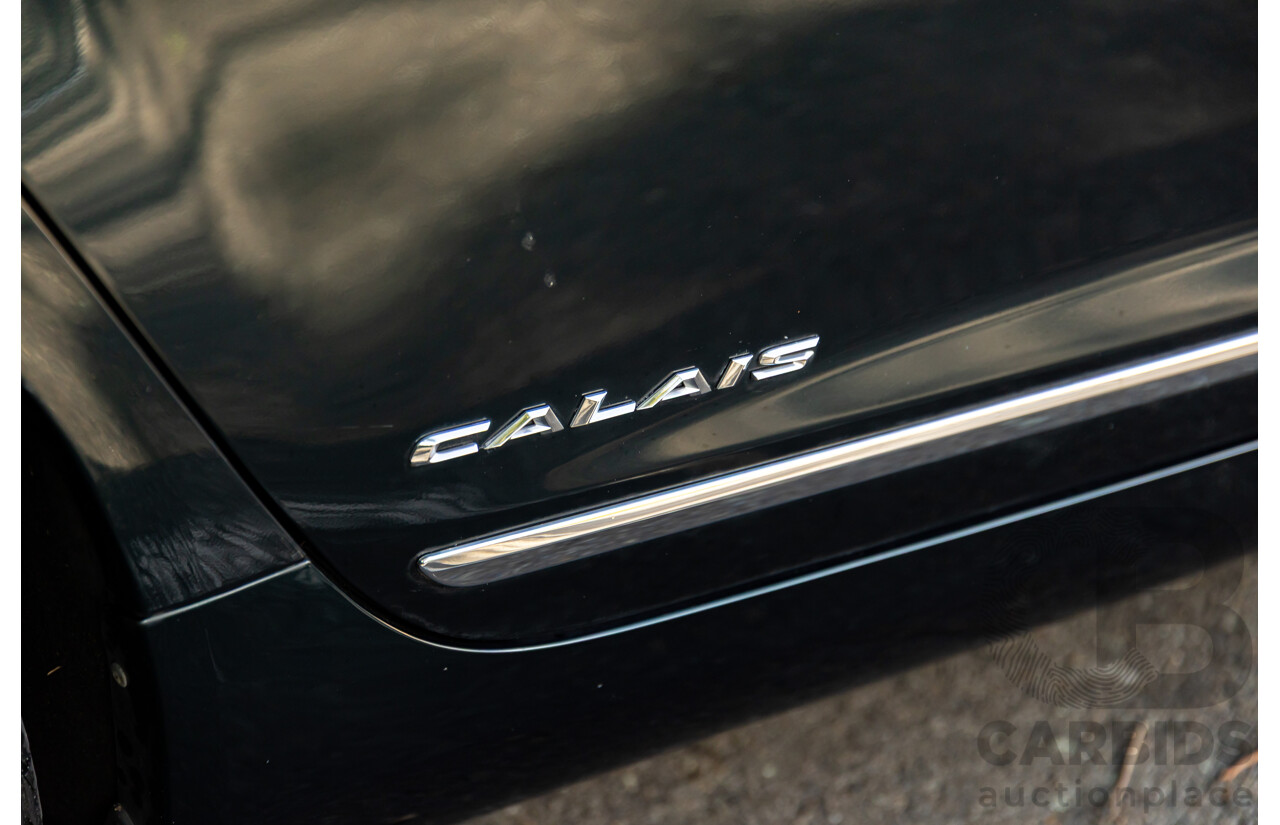 04/2017 Holden Calais V (RWD) VF II MY17 4d Sportwagon Regal Peacock Metallic V8 6.2L