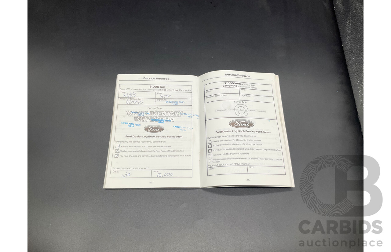 5/2014 Ford Territory TX (RWD) SZ 4d Wagon Smoke Grey Metallic Turbo Diesel 2.7L