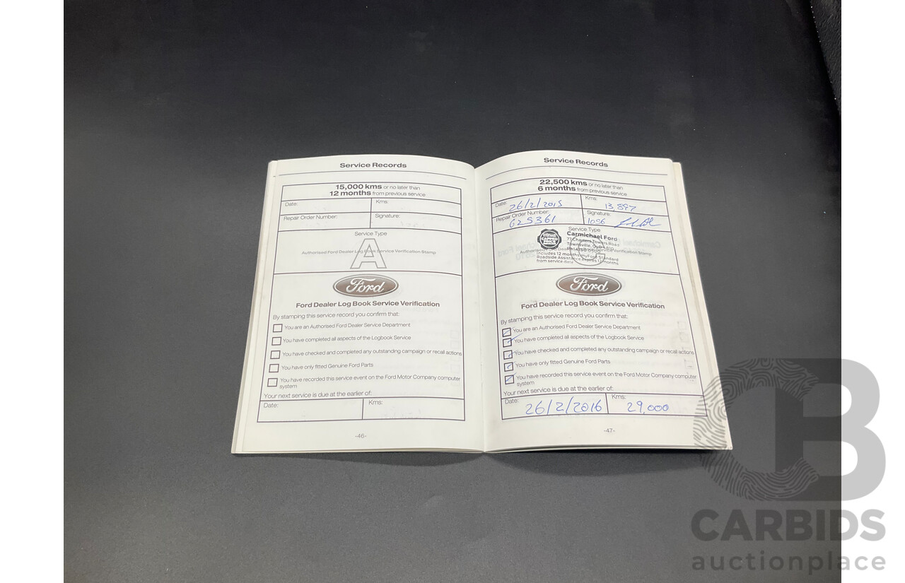 5/2014 Ford Territory TX (RWD) SZ 4d Wagon Smoke Grey Metallic Turbo Diesel 2.7L