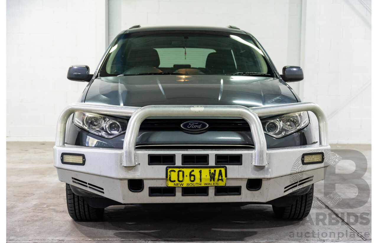 5/2014 Ford Territory TX (RWD) SZ 4d Wagon Smoke Grey Metallic Turbo Diesel 2.7L