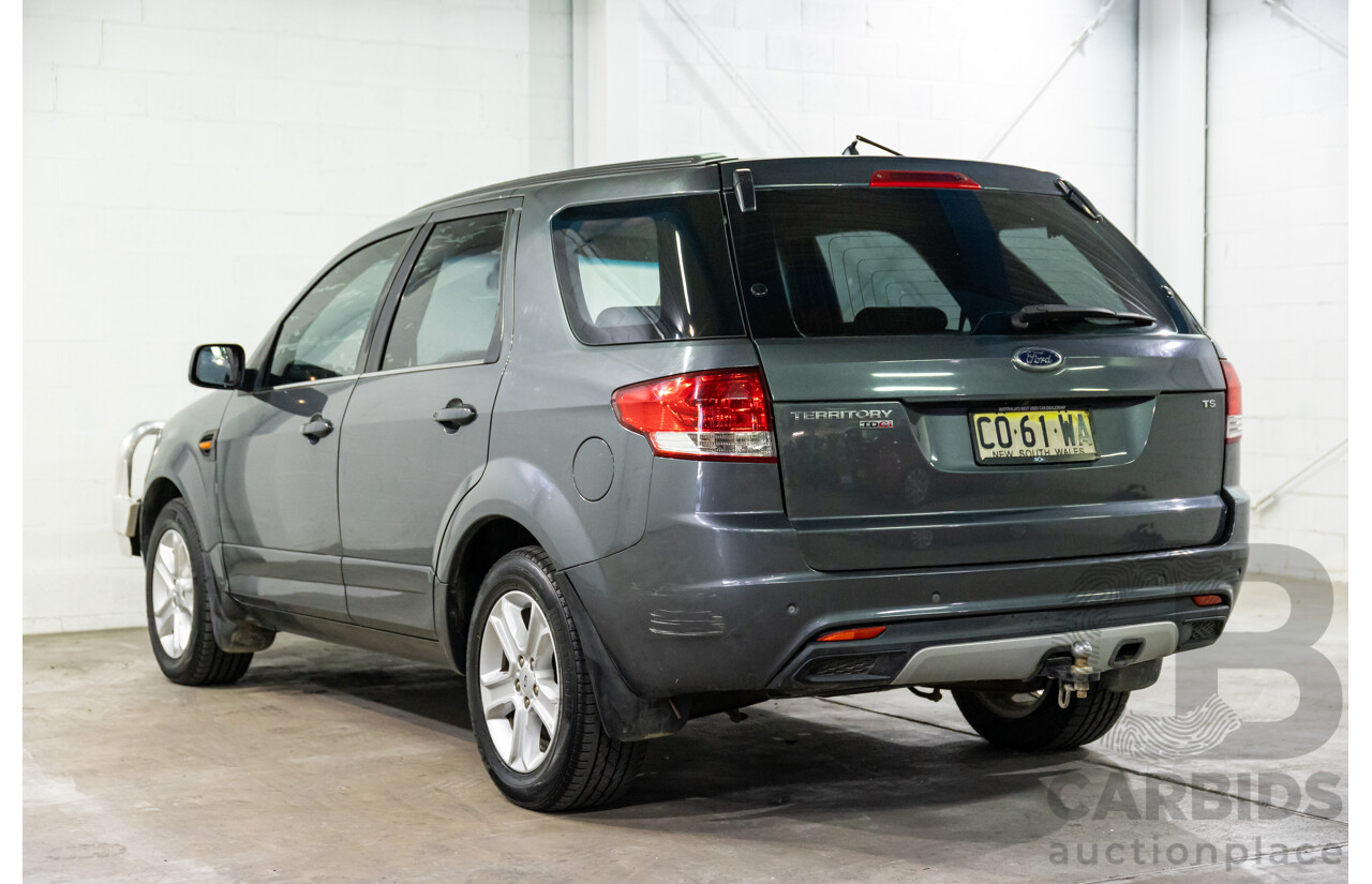5/2014 Ford Territory TX (RWD) SZ 4d Wagon Smoke Grey Metallic Turbo Diesel 2.7L