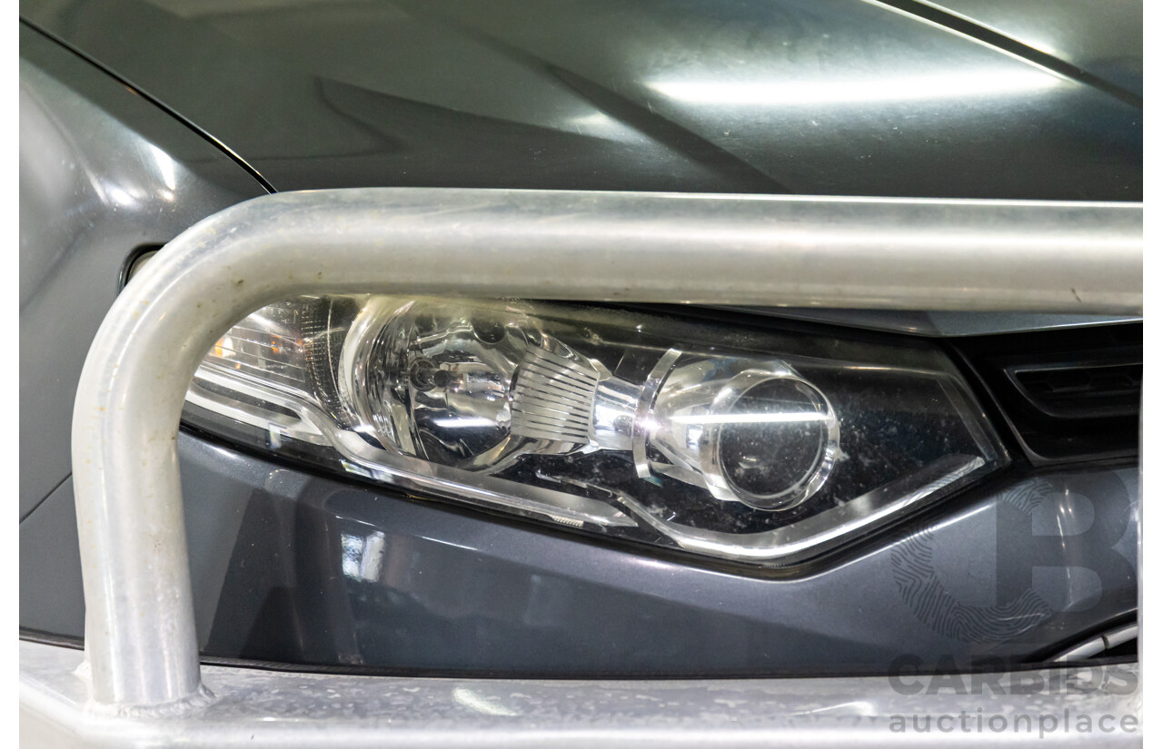 5/2014 Ford Territory TX (RWD) SZ 4d Wagon Smoke Grey Metallic Turbo Diesel 2.7L