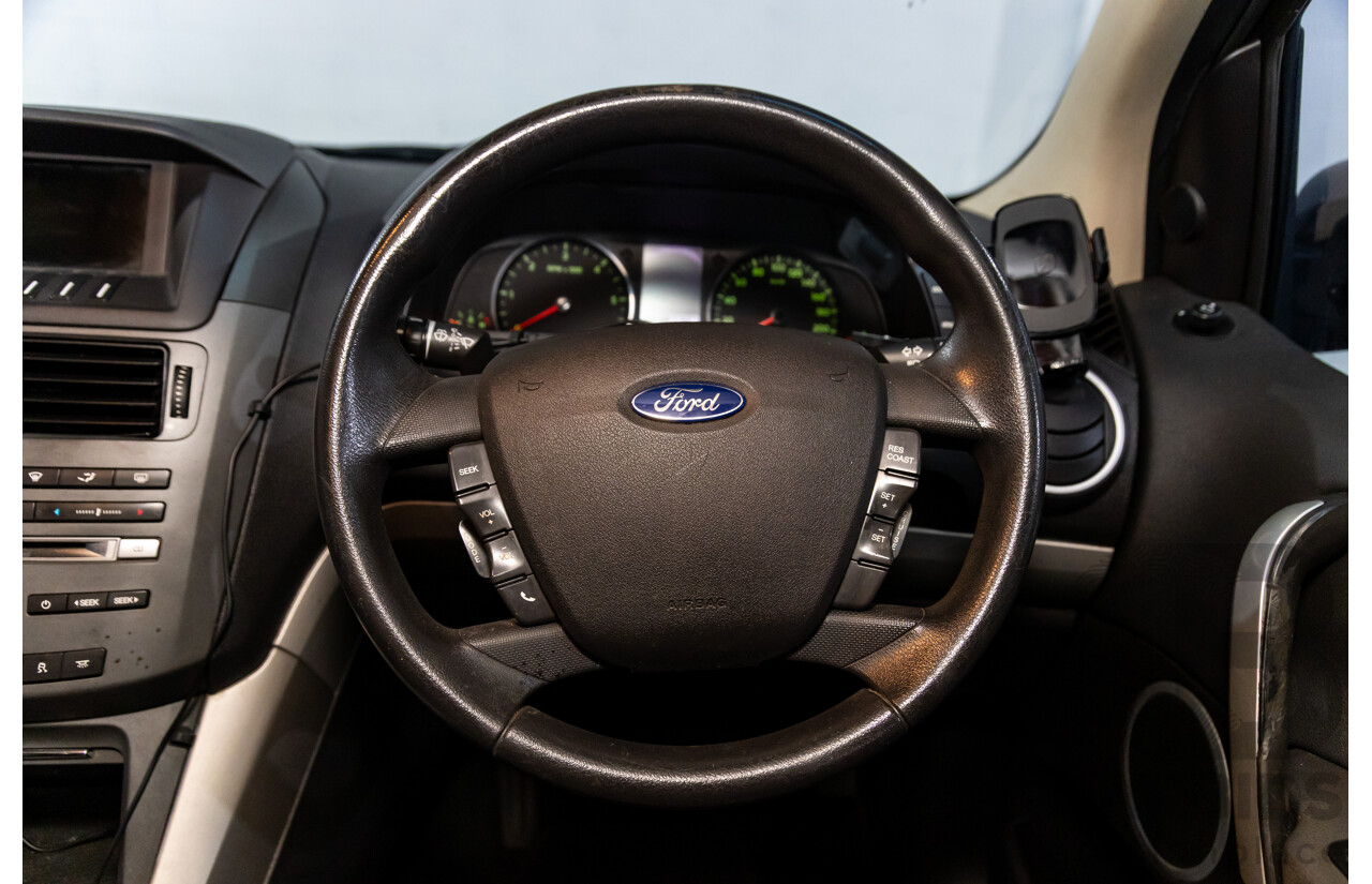 5/2014 Ford Territory TX (RWD) SZ 4d Wagon Smoke Grey Metallic Turbo Diesel 2.7L