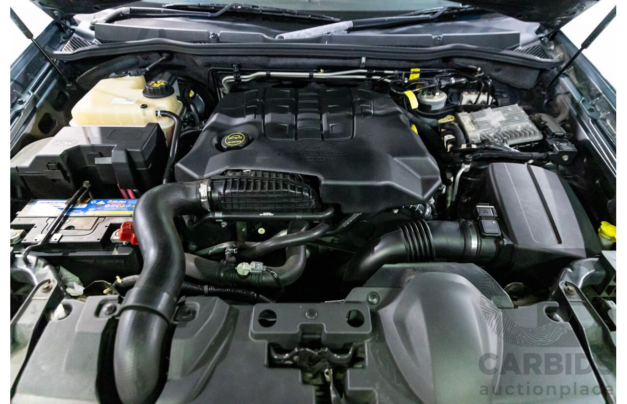 5/2014 Ford Territory TX (RWD) SZ 4d Wagon Smoke Grey Metallic Turbo Diesel 2.7L