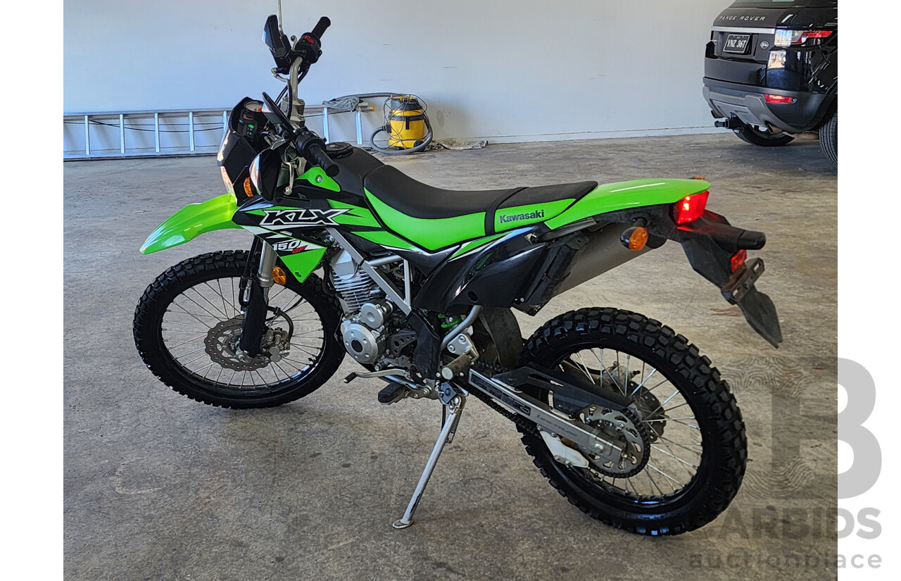01/2017 Manual Kawasaki 150cc KLX150BF ENDURO Bike Green