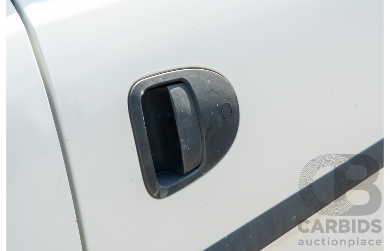 4/2011 Holden Combo XC MY10 Van White 1.4L