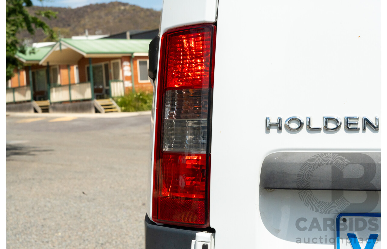 4/2011 Holden Combo XC MY10 Van White 1.4L