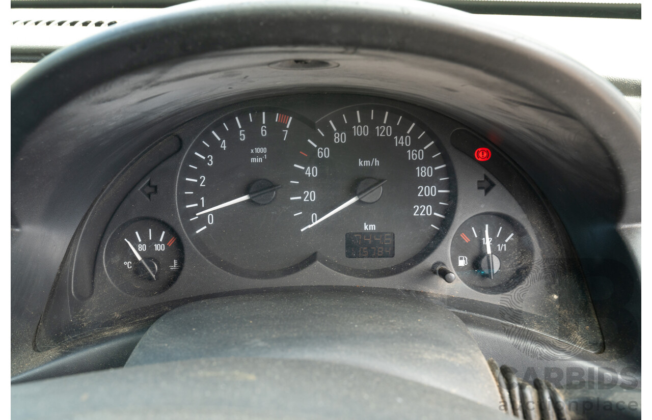 4/2011 Holden Combo XC MY10 Van White 1.4L