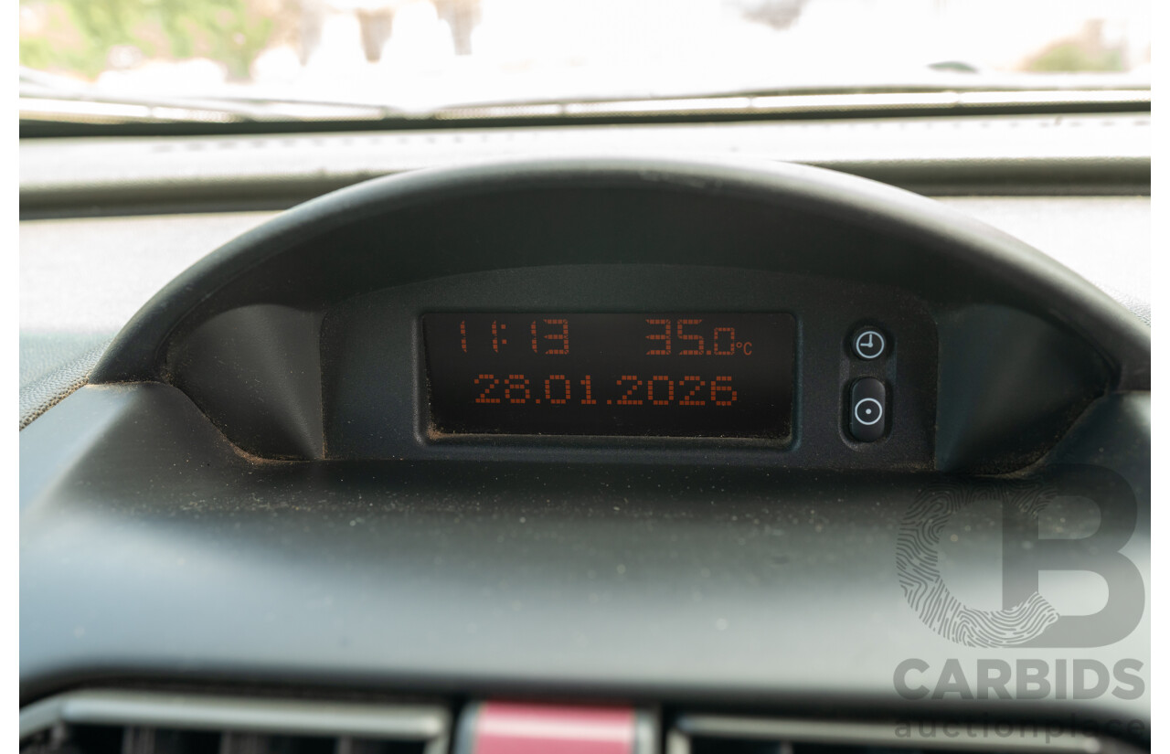 4/2011 Holden Combo XC MY10 Van White 1.4L